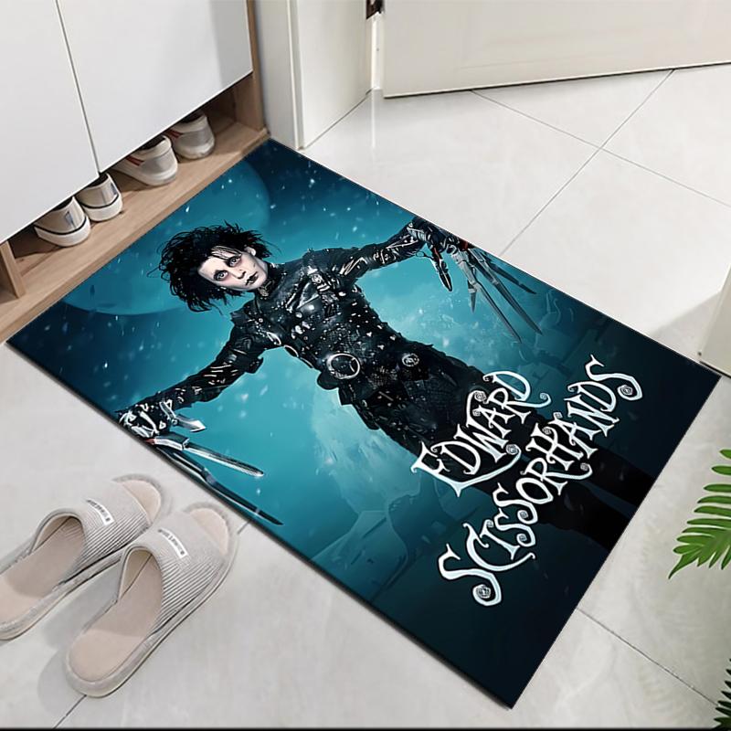 Halloween horror Printed Carpet, for Office Chair Living Room Bedroom Kitchen Room Decor Gifts.