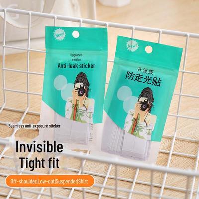 Nastro Adesivo Invisibile Double-Sided Anti-Esposizione per Collo e Petto per Abbigliamento Estivo
