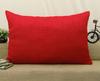 Dupion Silk Throw Home D    Cor Solid Red Pillow Sham Cushion Cover - Choose