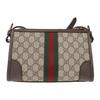 Gucci Ophidia Double G Logo Adjustable Shoulder Strap Zipper Closure Canvas And Leather Messenger Bag Men Messenger Bag Beige Brown 752581-96IWT-8745
