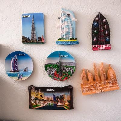 Asya Dubai buzdolabı magnetleri  3D buzdolabı çıkartmaları  turistik hatıralar  reçine mıknatıslı ve el yapımı 3D yaratıcı koleksiyonlar