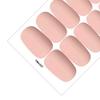 Wraps Adesivi per Unghie Leggeri Delicati Resistenti allo Sbiadimento Colore Unico Slider per Unghie