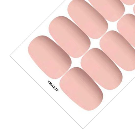 Nail Sticker Self-Adhesive DIY Ultra Thin High Saturation Full Wraps Polish Strips