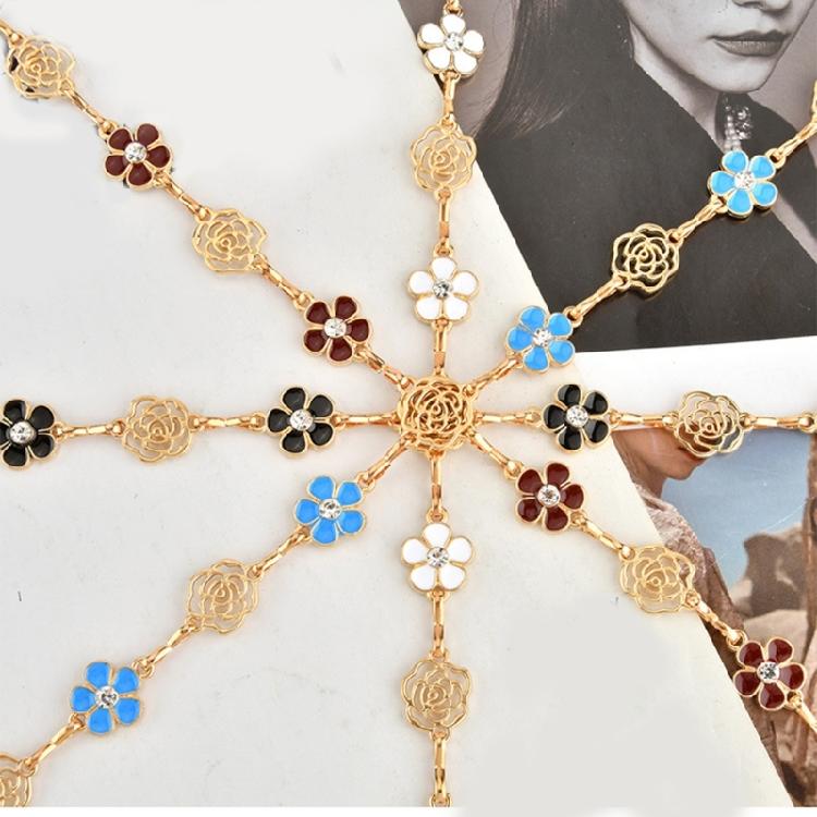 Metallic Waist Chain Waist Jewelry For Women Fashion Decorative Waist Accessory For Wedding Party and Daily Outfit