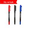 Large Capacity Refillable Black Oil-Based Waterproof Marker with Thick Tip for Express Logistics