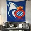 RCD Espanyol Wall Tapestry Aesthetic Wall Hanging Printed Fabric Blanket Decorative Tapestries for Bedroom Living Room Home Decor
