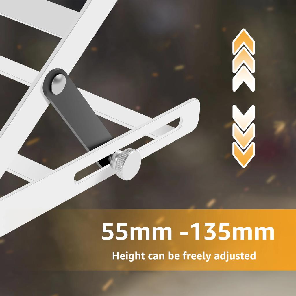 Einstellbarer Stützrahmen für Schneidemaschinen, Arbeitsstützständer für Metallschneidemaschinen, Materialstütze, 2,17-5,31 Zoll Arbeitshalterung