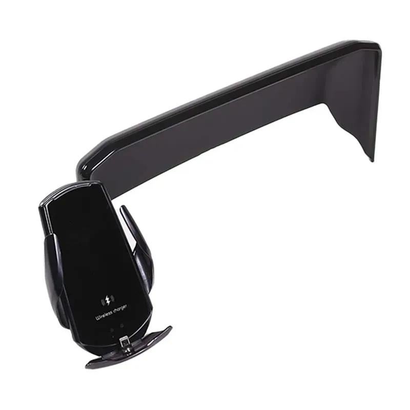 For Mitsubishi Outlander -2024 ABS black car styling car center screen mobile phone holder car interior accessories