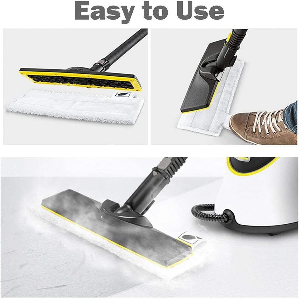 Steam Mop Replacement Pads Compatible for  Steam Cleaner Microfiber Mop Cloth Steam Pocket Mop Pads Set for  Floor Nozzle SC2 SC3 SC4 SC5