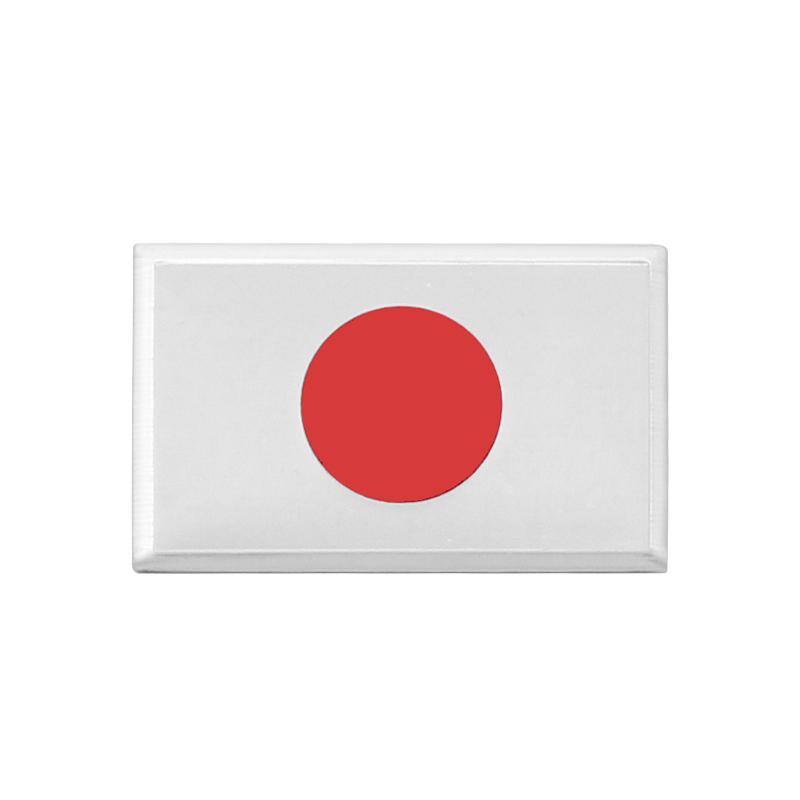 Emblém Styling auta 3D Hliník Japonsko Logo Vlajka Nálepky Dekorácia Príslušenstvo Pre Toyota Corolla CHR Rav4 Yaris Auris Avensis