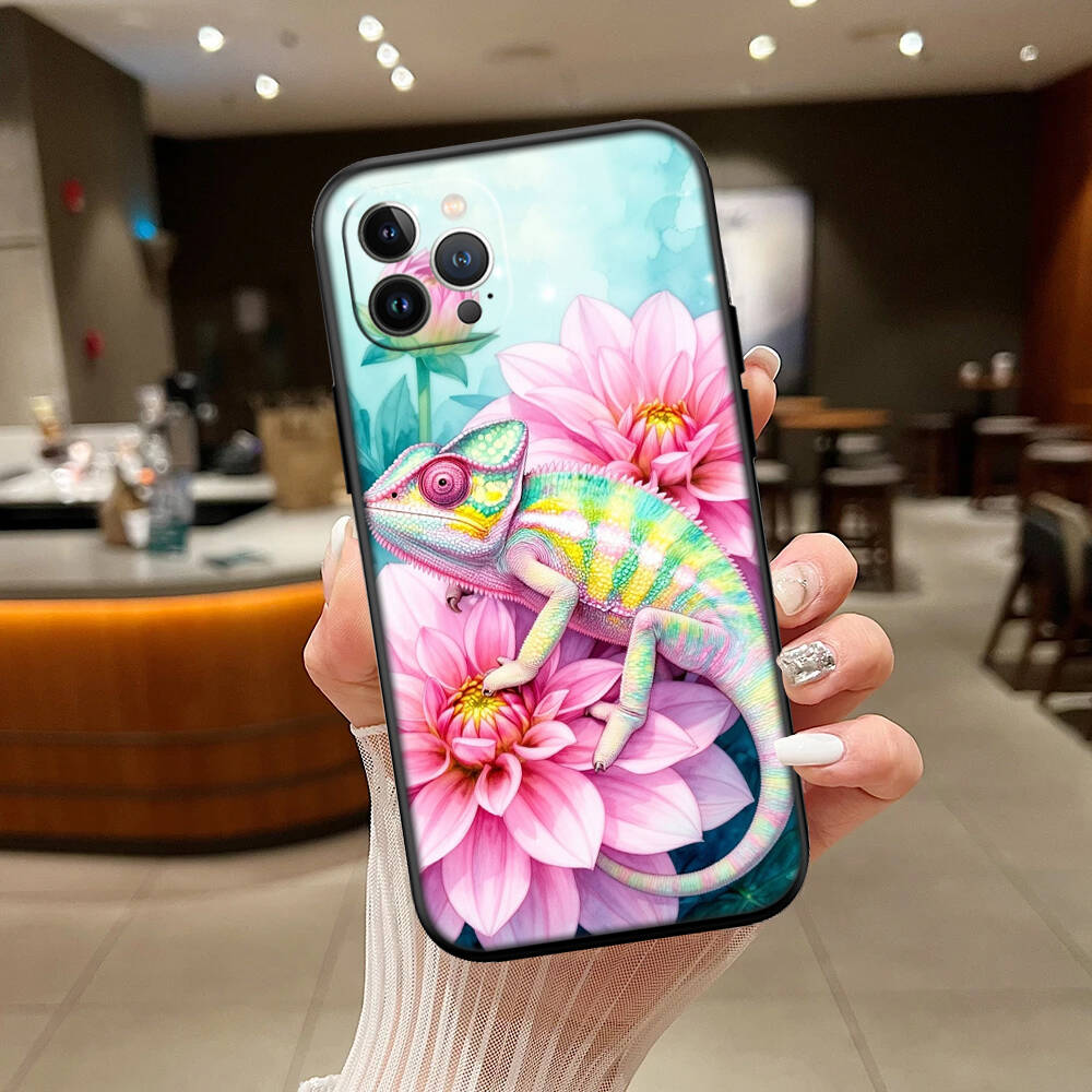 Chameleon New Phone Case for iPhone 6 6s 7 8 11 12 13 14 15 16 17 16E XS Pro Max XR X SE Air