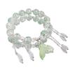 Colorful Crystal Beaded Fishtail Bracelet: Sweet, Fairy-Inspired Gift for Best Friend or Girlfriend - Perfect for May Day Outings