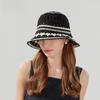 Summer Womens Cotton Mesh Bucket Hat With Wide Brim For Sun Protection And Casual Style