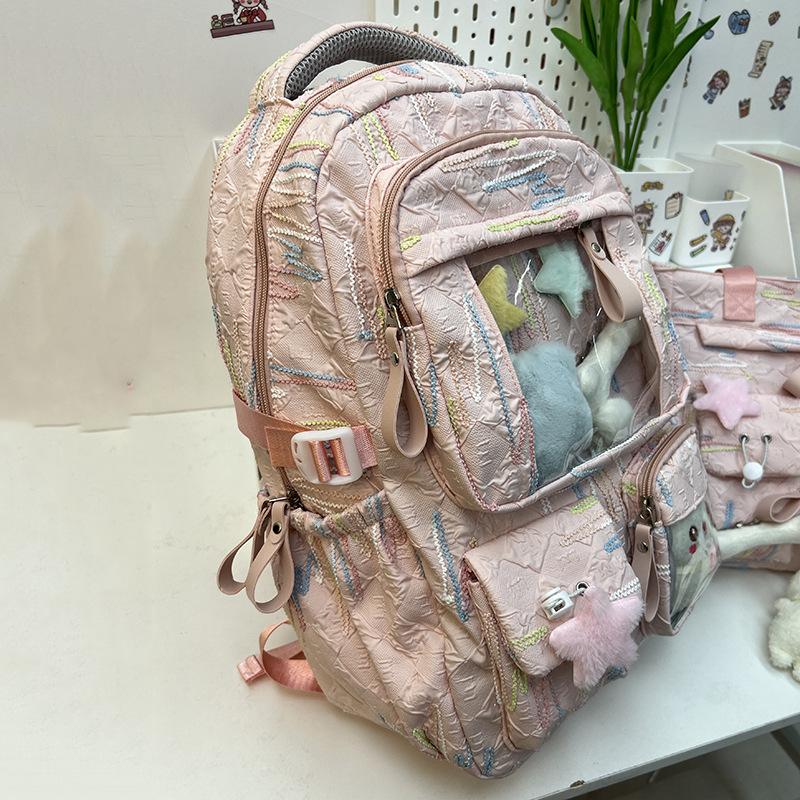 Children's Schoolbags  Elementary School Girls  Junior High School Children  Two Piece Backpacks