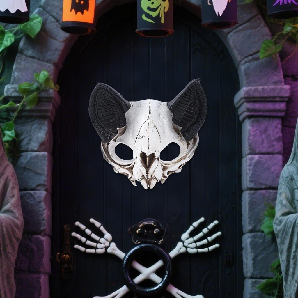 Animals Head Wall Hanging Ornament Art for Home Decor Lifelike Resin Sculpture Pendant