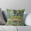 The Water-Lily Pond by Monet Throw Cushions & Pillows Without Core