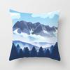 Ins Homewares Dusk Trees Sofa Car Pillow Cover Office Cushion Cover