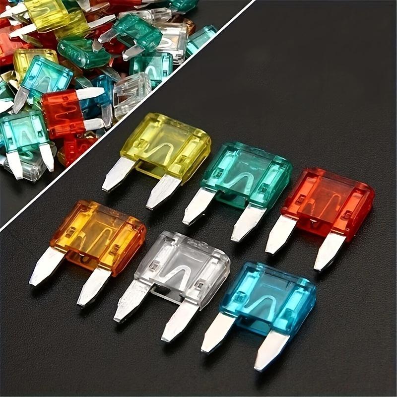 

60pcs Mini Profile Small Size Blade Car Fuse Assortment Set for Auto Car Truck Fusibles 12V 5A/10A/15A/20A/25A/30A 60pcs