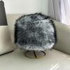 Faux Fox Fur Flat Top Winter Hat with Ear Protection, Thick and Versatile