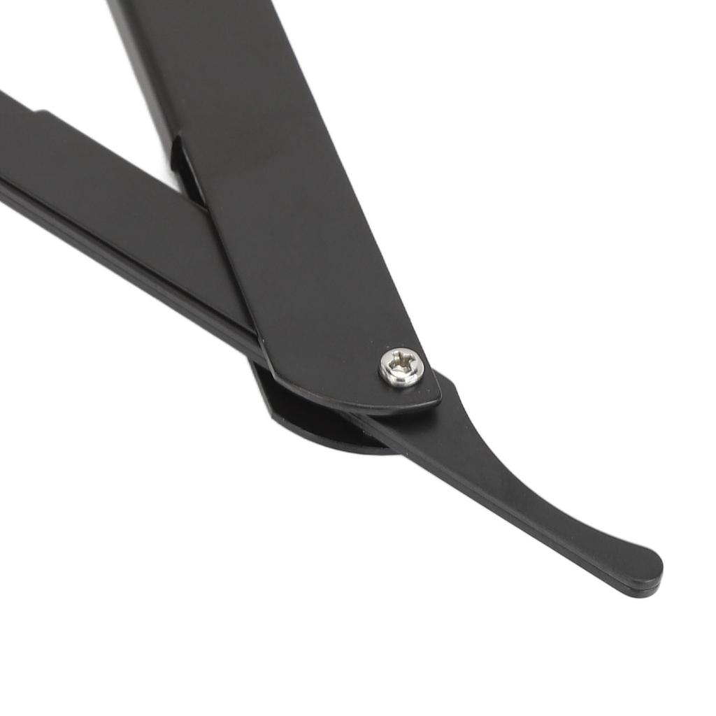 Foldable Beard Clipper 330 Degrees Rotating Stainless Steel Safety Manual Straight Clipper for Men