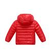 2025 Winter Kids' Down Cotton Jacket - Boys & Girls Solid Color Lightweight Coat for Autumn & Winter