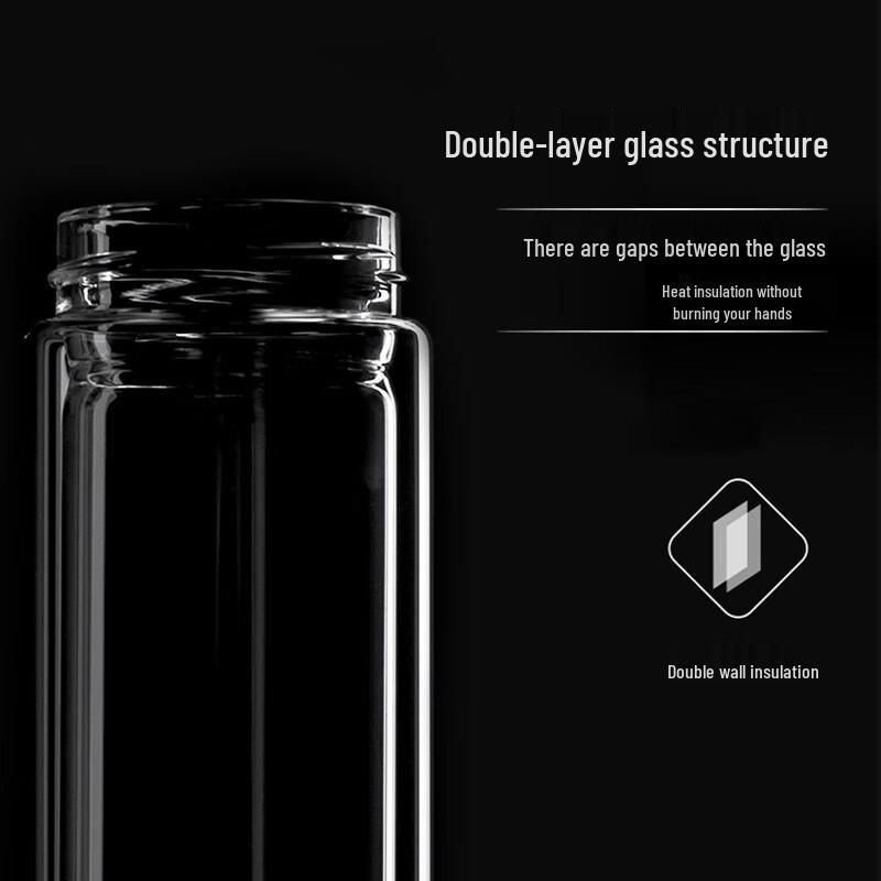 Thermos Double-Wall Glass Tea Tumbler