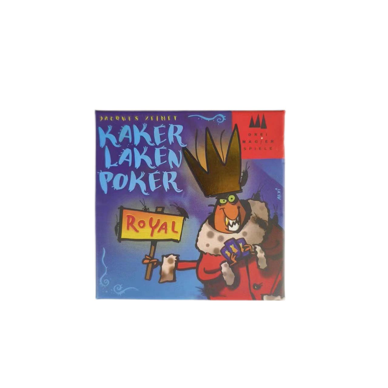 

КАКЕР ЛАКЕН ПОКЕР: ROYAL - Английская версия серии «Немецкие тараканы и мотыльки» для взрослых и детей