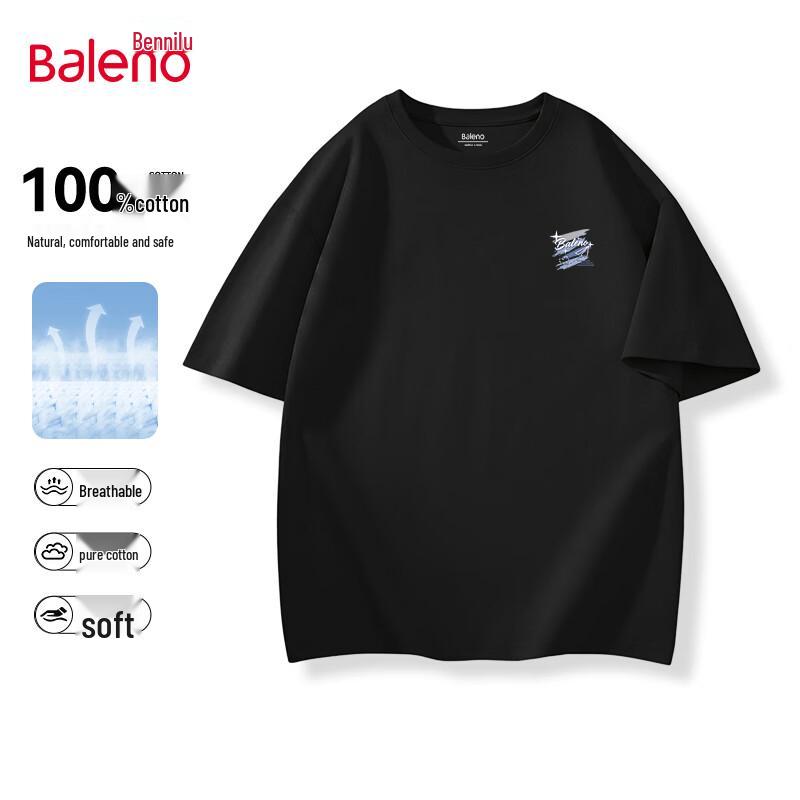 Baleno Men's Heavyweight American Style Graphic T-Shirt