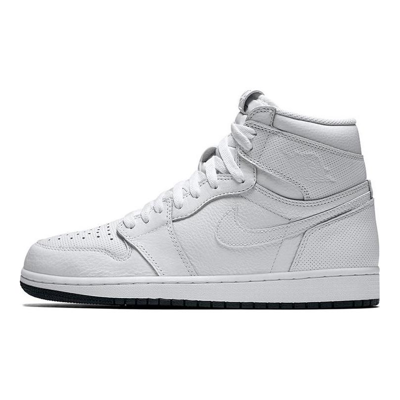 Jordan 1 Retro White Perforated 555088-100