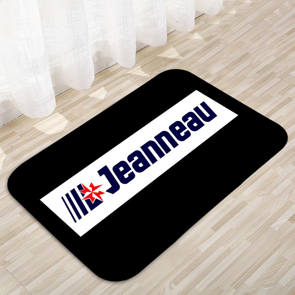 

JEANNEAU logo Home Carpet Door Mats Modern Decor Carpet Anti-Slip Floor Mats 455 40cmx60cm