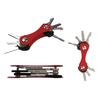 Keychain - Smart - Key Organizer - Aluminum - Red - Space Saving