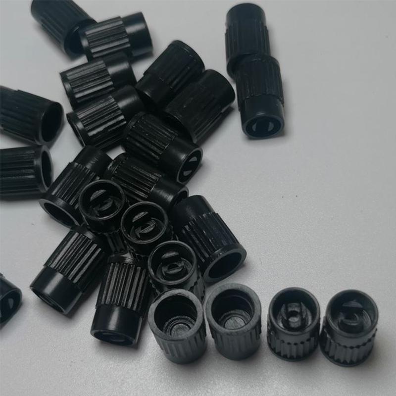 100pcs Tyre Valve Caps Plastic Car Tire Stem Dust Covers Universal Valve Caps for Car Motorcycle Bike Bicycle Motorcycle Parts