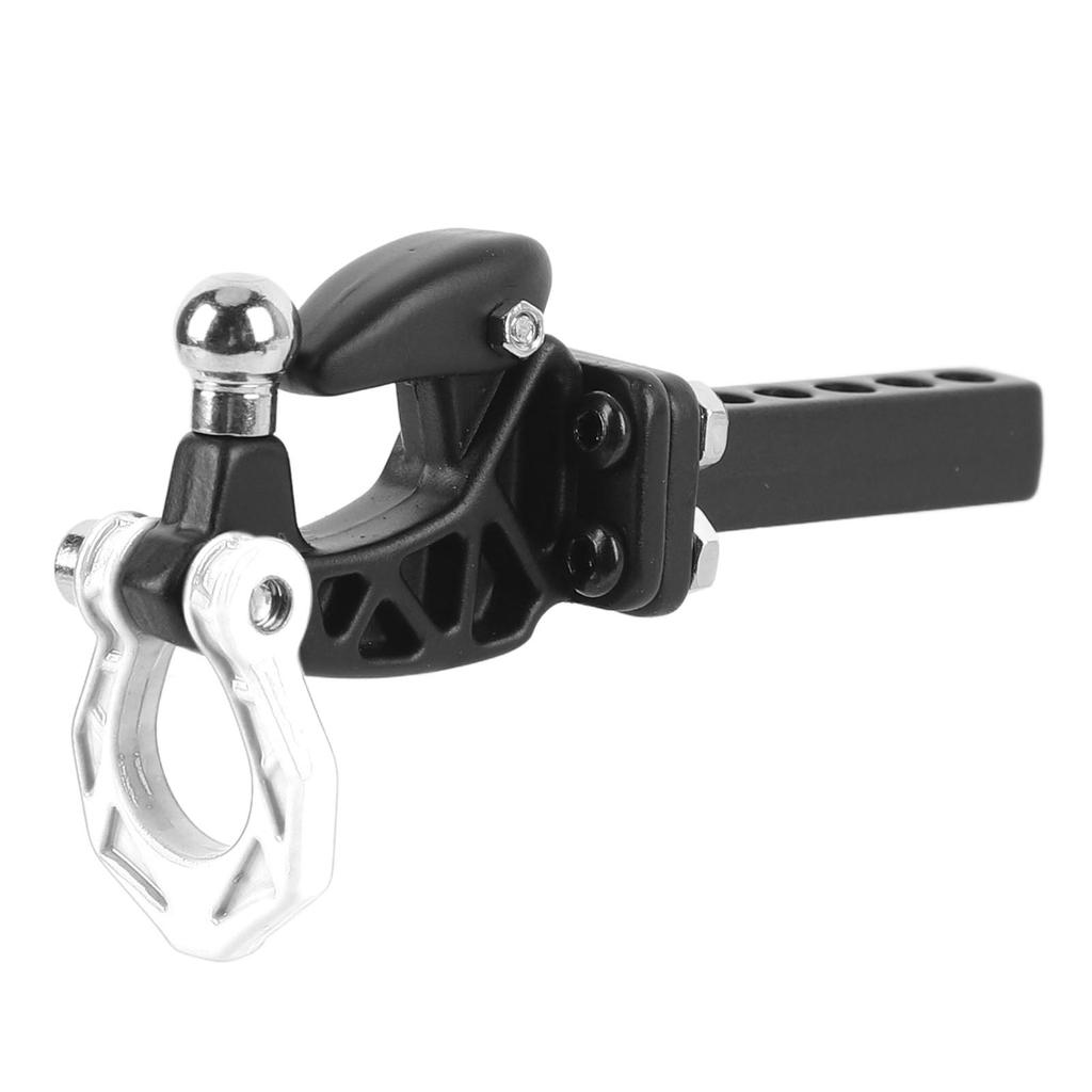 RC Anhängerkupplung Abschlepphaken Aluminium Metall Anhängerkupplungsaufnahme für SCX10 RC Crawler Zubehör