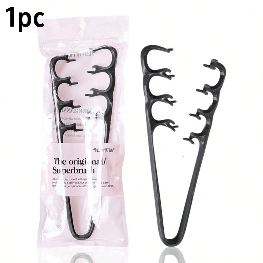 

Fluffy Style Comb - Adds Volume and Fullness to Men s and Women s Curly Hair - Anti-frizz Hair Styling Tool чёрный