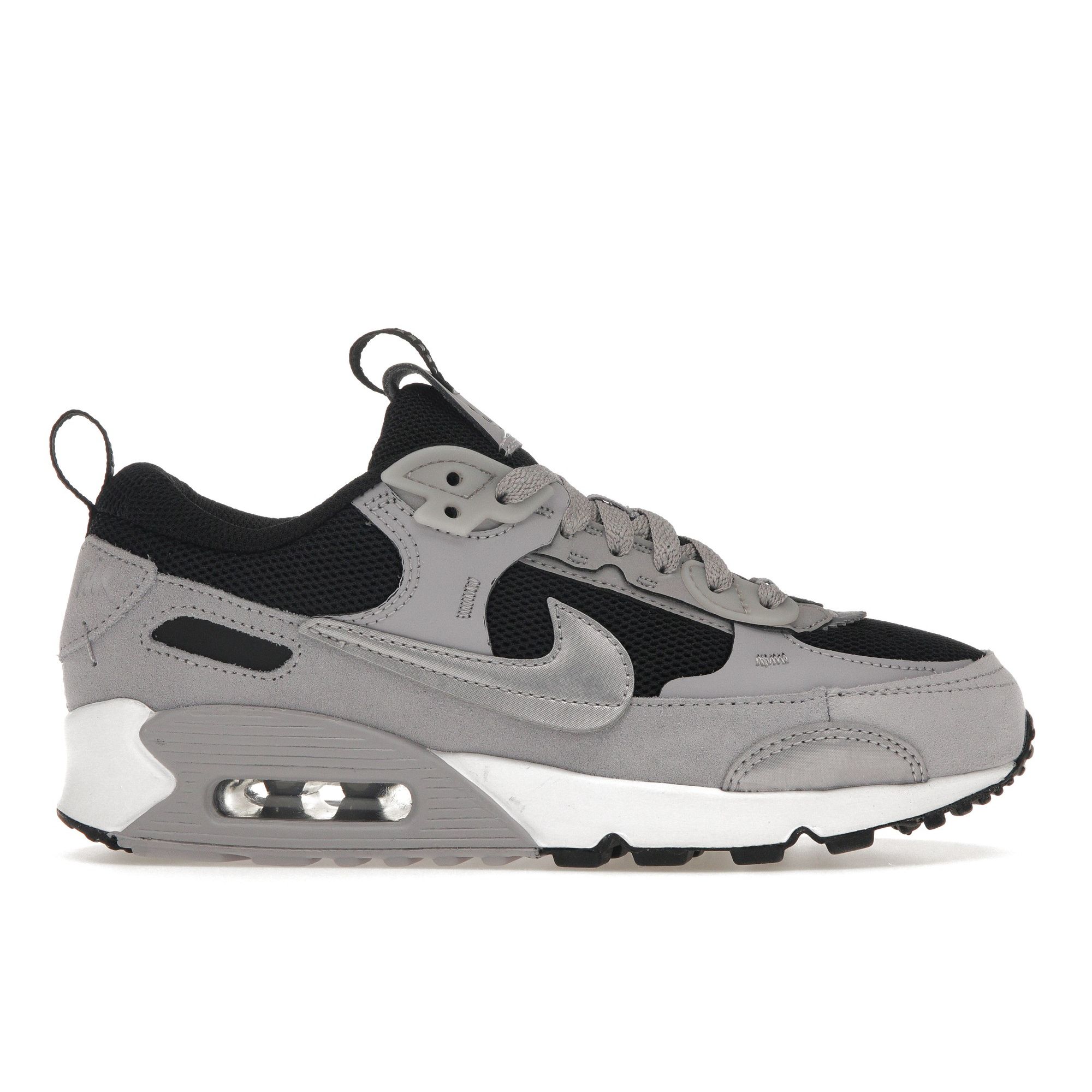 

Nike Air Max 90 Futura Pewter Black (Womens) Women Sneakers White FN7777-001