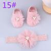 Pearl Bows Newborn Hair Band Cotton+Lace Baby Turban Cute Girl Hair Accessories