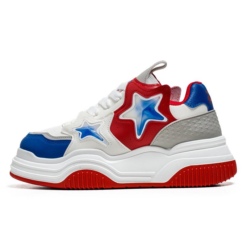 

2024 Новейшая мужская кожаная повседневная спортивная обувь для скейтборда, модная, универсальная, удобная, износостойкая, противоскользящая спортивная обувь 39