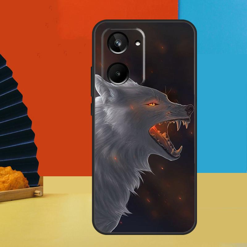 

Wolf Art For Realme GT7 Pro GT6 10 11 12 13 14 15 Pro Plus C55 C67 C63 C61 C53 C31 C65 C71 C75 Case Realme GT7