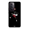 Case For Oppo Reno 12 5g Nike Jordan Logo Black Background Maniacase