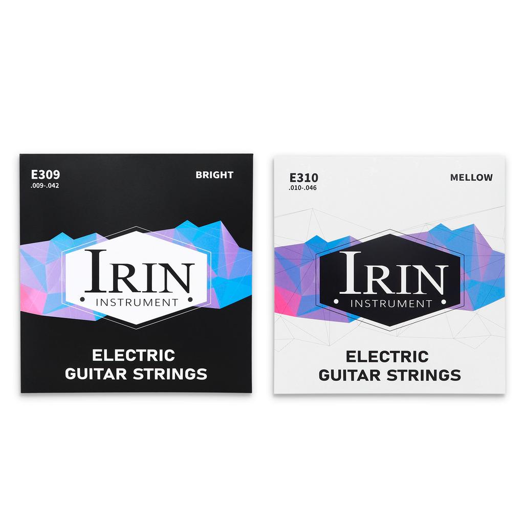 High Carbon Steel Nickel 6pcs Electric Guitar Strings 009 042 Inch Hex Core Wrap Professional Studio Stage Heavy Duty Long Life Bright Tone