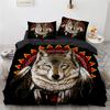 High-quality Bedding Set Dropshipping 3D Print Animals, Wolf, Dogs Bed Cover Set Home Textile Bed Linens Set 100% Polyester New