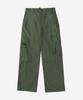Kallapataleu Nylon Rib Ventilation Cargo Pants - Khaki