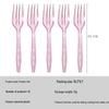 Nuevo Juego de Cubiertos Desechables Dorado Transparente - Cuchillo, Tenedor y Cuchara para Postres y Fiestas