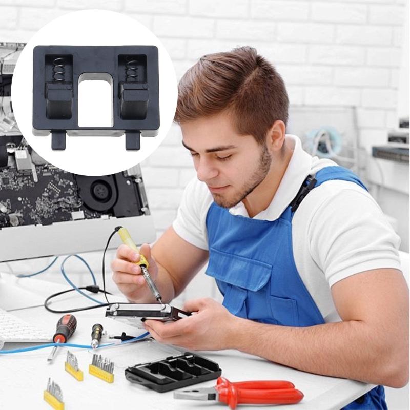 3 Pack Welding Electrode Holder Tool Plastic Construction Adjustable Wire Clamp For Manufacturing Soldering Efficiency