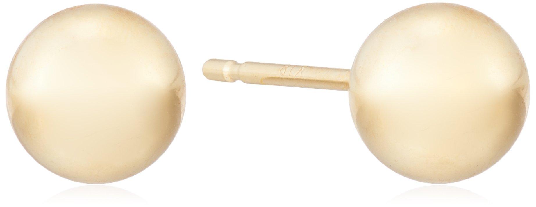 

ESTELLE [Official] Women s Earrings, 18K Yellow Gold (5mm) 0202-0188-0010-0000