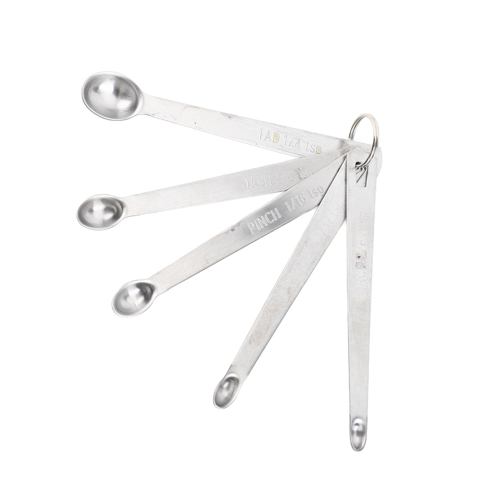 

Mini Measuring Spoon Set Kitchen Seasoning Measuring Spoon Five Piece Set Combination Stainless Steel Measuring Spoon 5