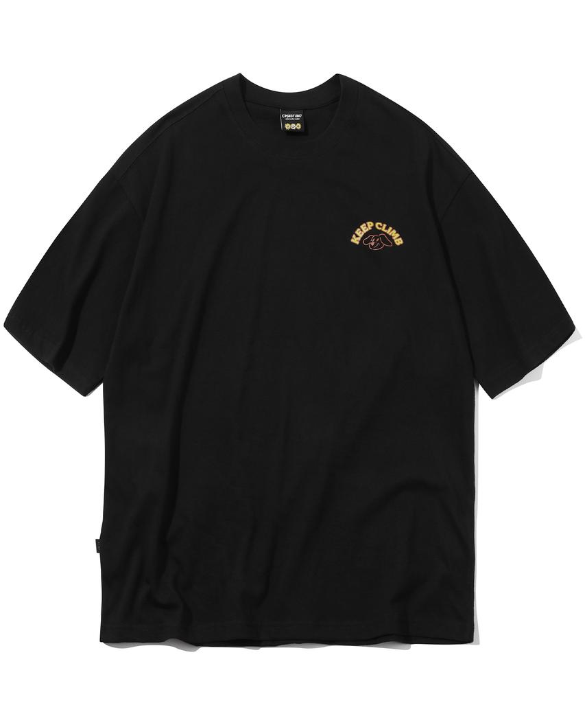 CPGN STUDIO Hike Round Short Sleeve Tee Black