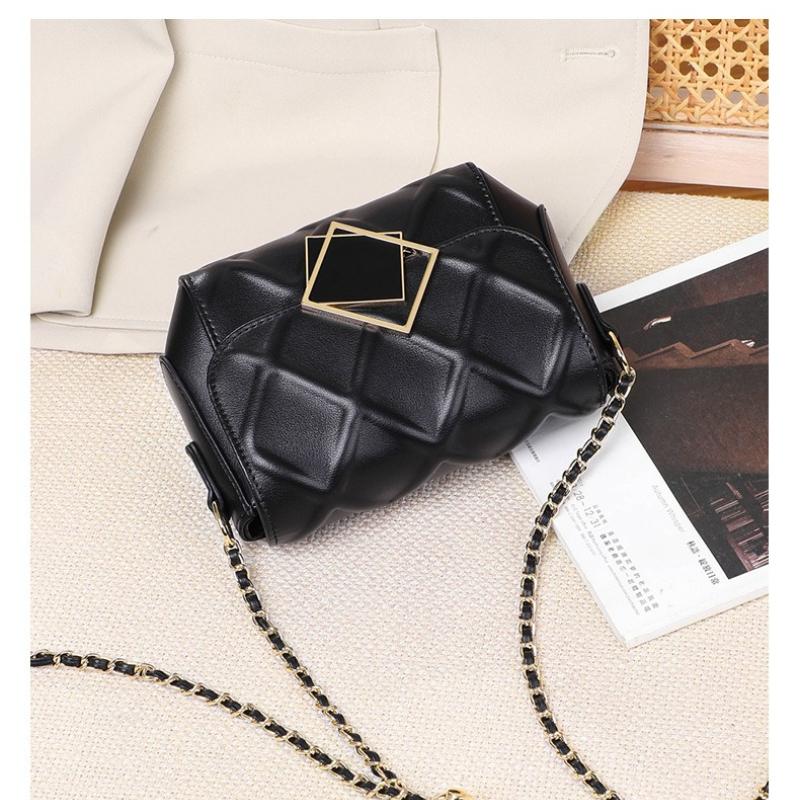 New Women's Handbag, Trendy Genuine Leather Chain Crossbody Bag, Niche Fashion, Versatile, High-End Women's Bag