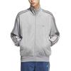 Adidas Originals Firebird Track Top Velour Striped Zipper Loose Jacket Unisex tops KQ5476