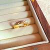 Fashionforward Color Morandi Enamel Ring For Women Modern And Chic Style Adjustable